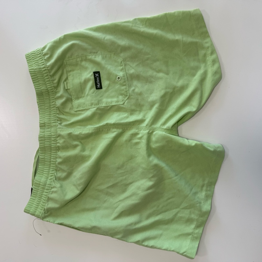 Light Green Board Shorts - Picture 3 of 3